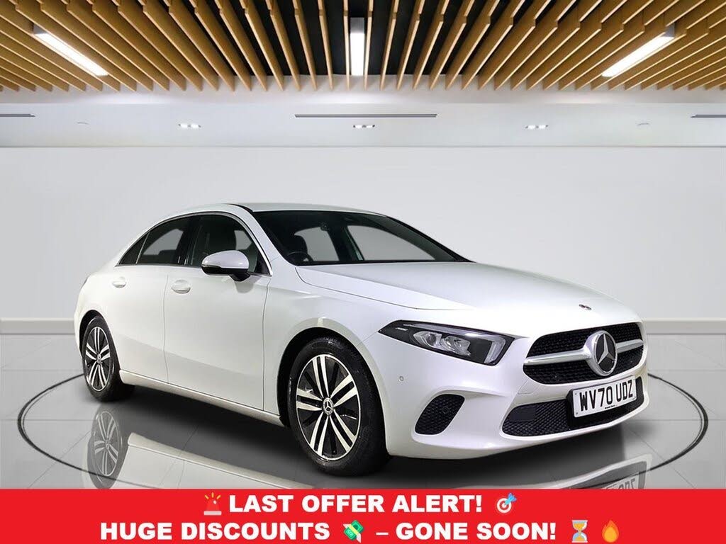 2020 Mercedes-Benz A-Class 1.3 A180 Sport Executive Saloon 4d 7G-DCT