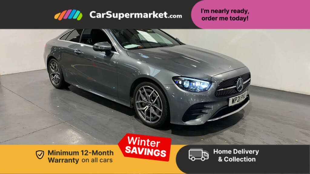 2021 Mercedes-Benz E-Class 2.0d E220d AMG Line Premium Coupe 2d