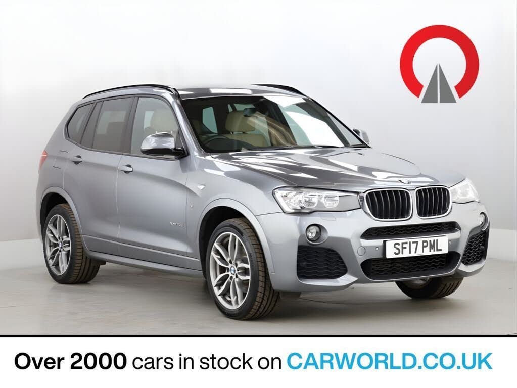 2017 BMW X3 2.0TD xDrive20d M Sport (190bhp)