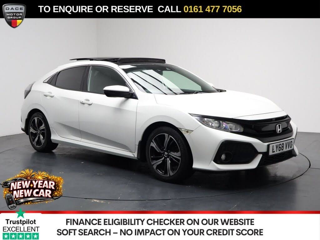 2019 Honda Civic 1.6 i-DTEC EX (s/s) Hatchback 5d