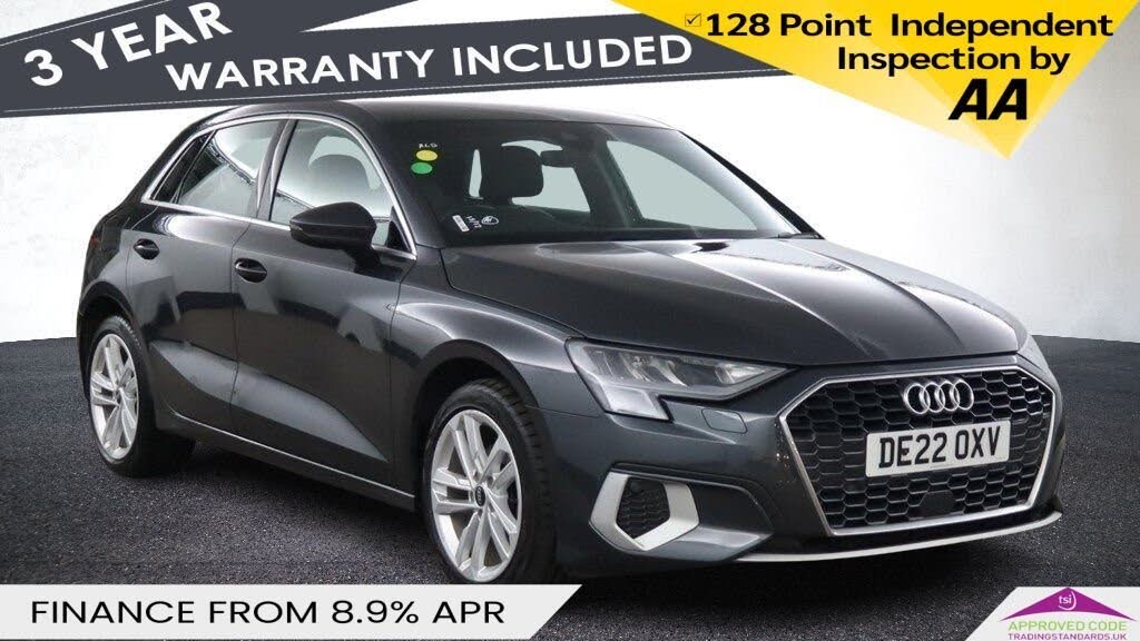 2022 Audi A3 1.5 35 TFSI Sportback 5d S Tronic
