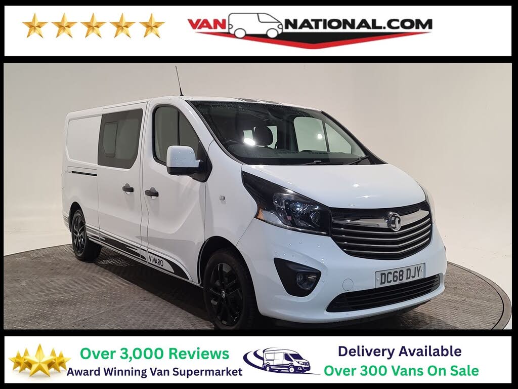 2018 Vauxhall Vivaro 1.6CDTi 2900 L2H1 Limited Edition NAV (125PS)(EU6) ecoTEC Double Cab