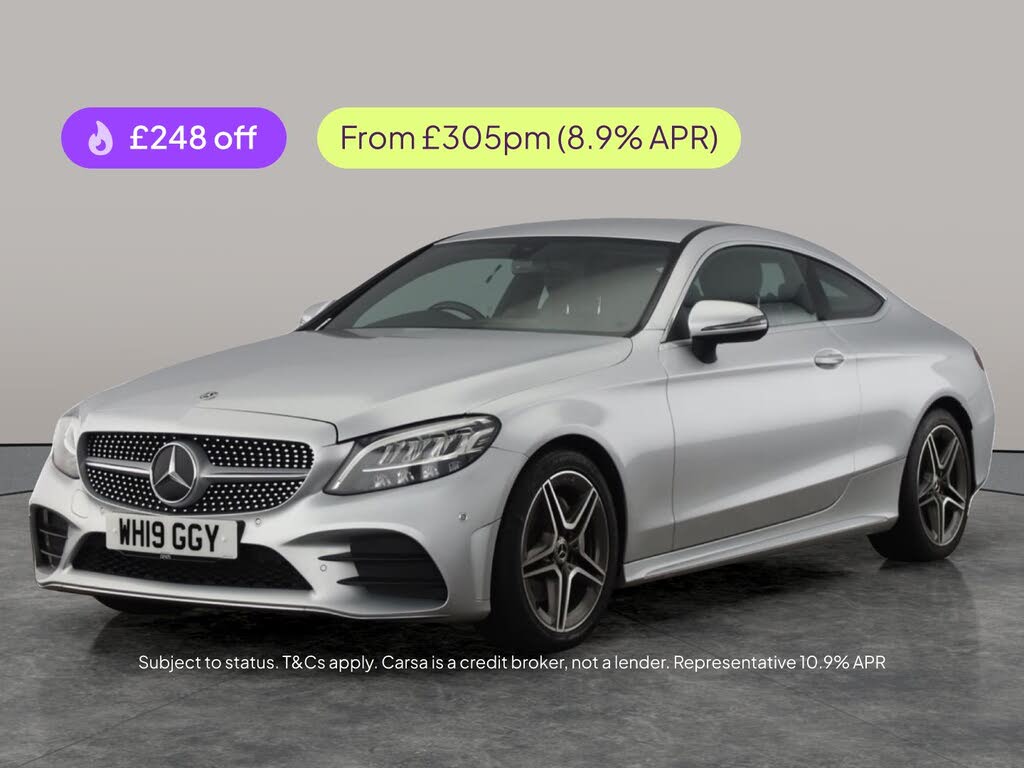 2019 Mercedes-Benz C-Class 1.5 C200 AMG Line (s/s) Coupe 2d