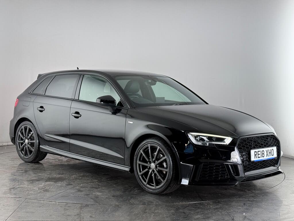 2018 Audi A3 1.5 TFSI Black Edition Sportback 5d S Tronic