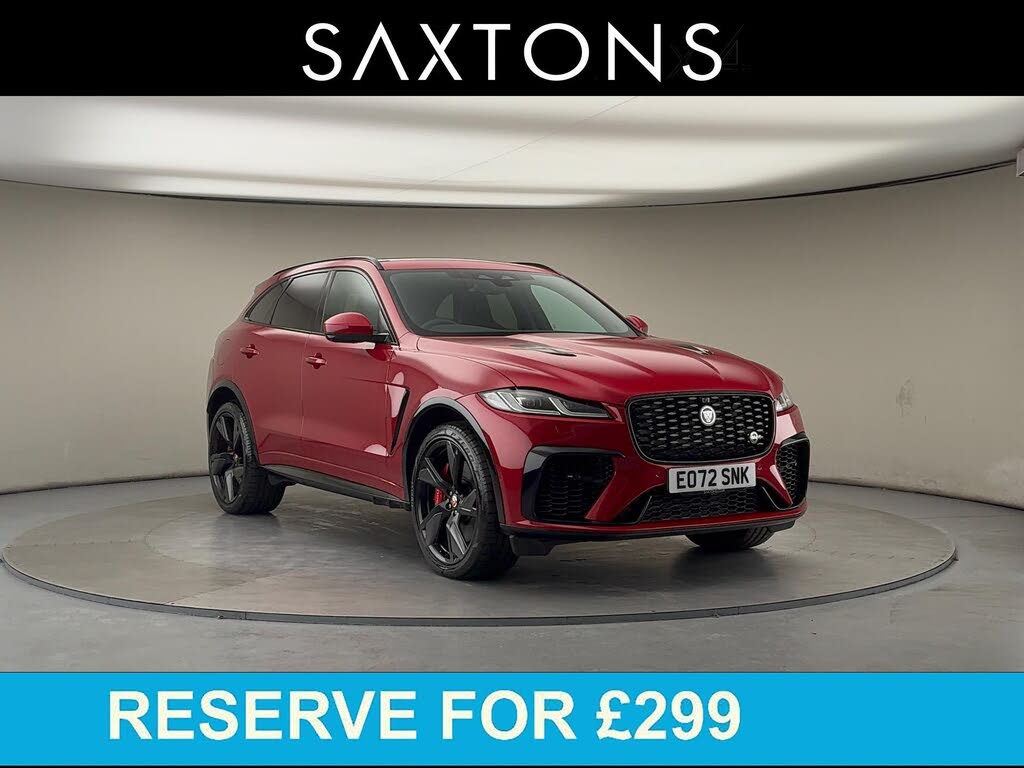 2022 Jaguar F-PACE 5.0 V8 P550 SVR