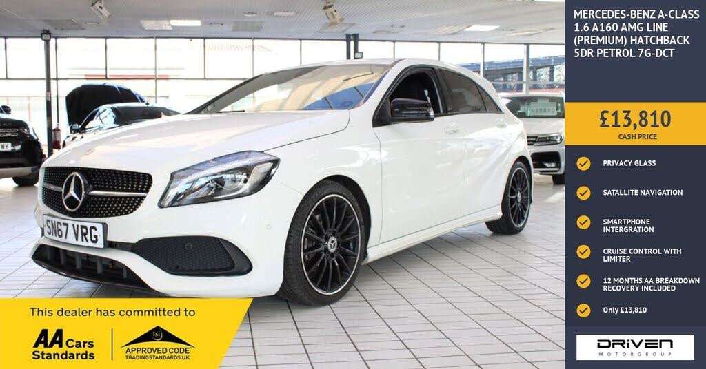 2017 Mercedes-Benz A-Class 1.6 A160 AMG Line (Premium)(s/s) 7G-DCT