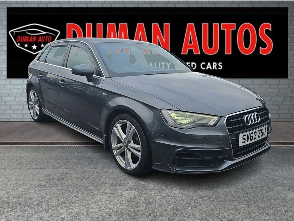 2013 Audi A3 1.4 S Line TFSI (140ps) Sportback 5d 1395cc Tronic
