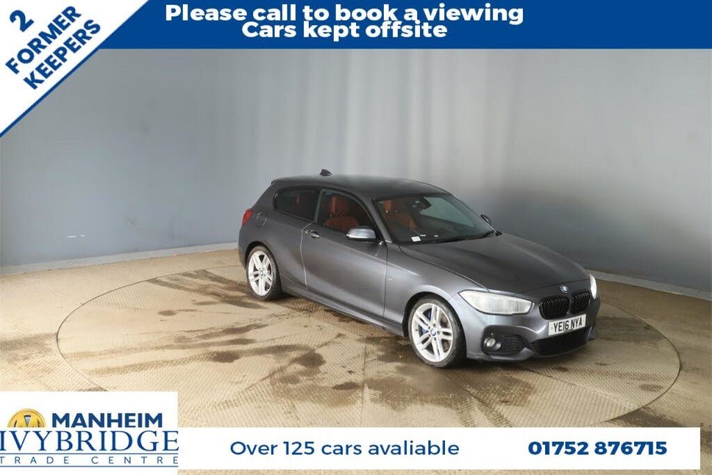 2016 BMW 1 Series 2.0TD 125d M Sport 3d