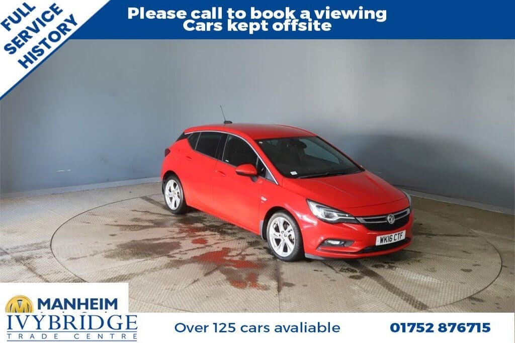 2016 Vauxhall Astra 1.4i 16v Turbo SRi (150ps) Hatchback
