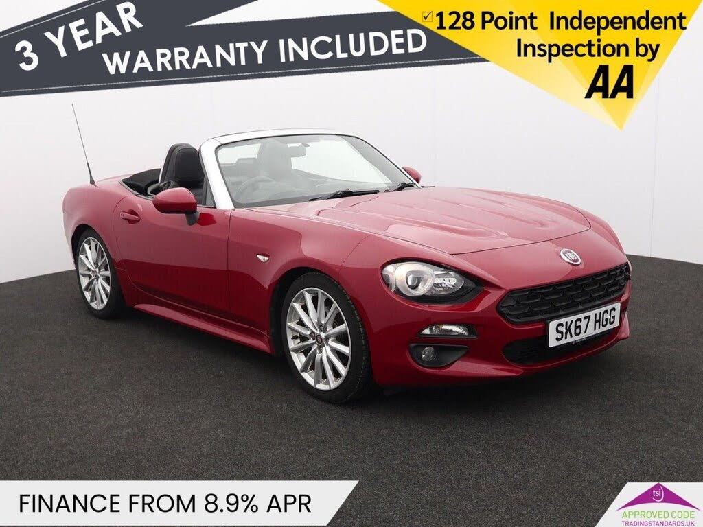 2017 Fiat 124 1.4 MultiAir 124 Spider Lusso