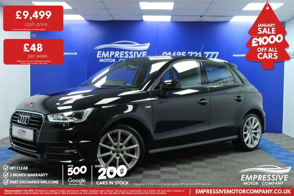 2015 Audi A1 1.4 S Line (150ps) (CoD) (s/s) Sportback 5d 1395cc