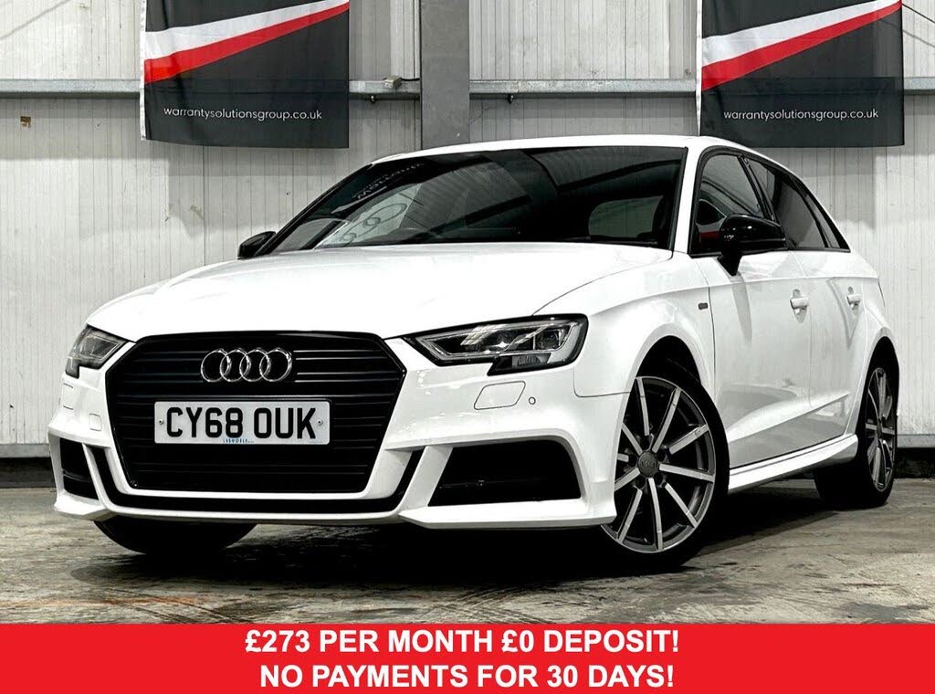 2019 Audi A3 1.0 30 TFSI Black Edition (s/s) Sportback 5d