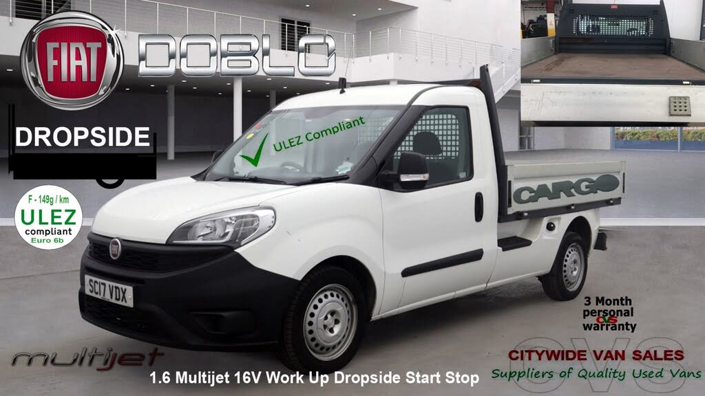 2017 Fiat Doblo Cargo 1.6TD Work Up