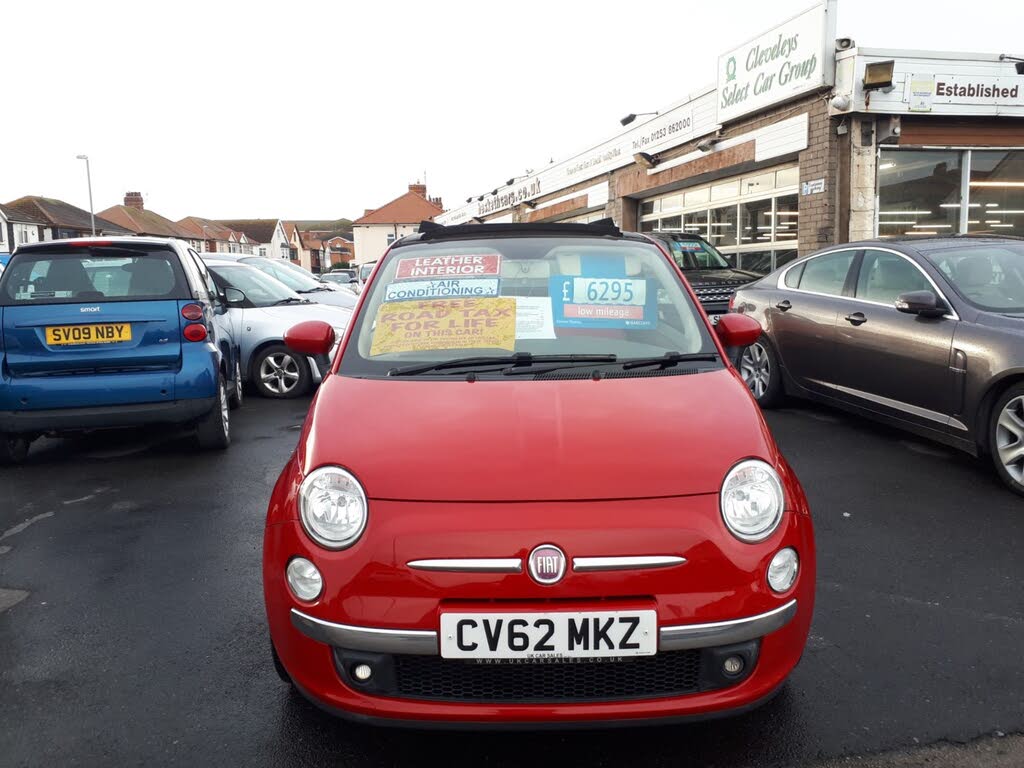 2012 Fiat 500C 1.2 LOUNGE (69bhp) (s/s)