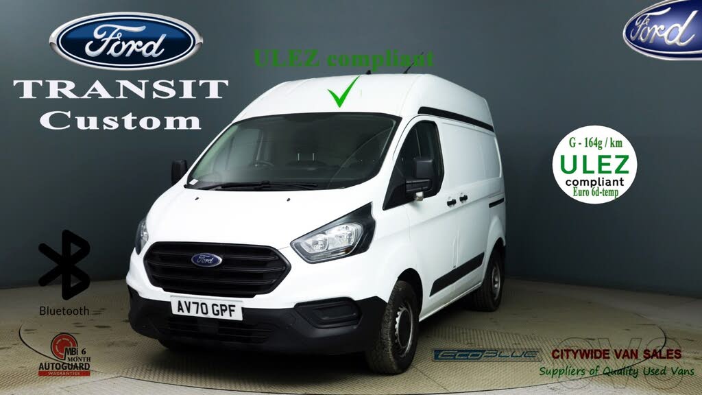 2020 Ford Transit Custom 2.0TDCi 300 L1H2 Leader (105PS)(EU6dT)
