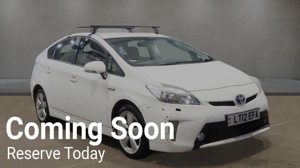 2012 Toyota Prius 1.8 VVT-i T Spirit Hybrid (Leather) 1794cc