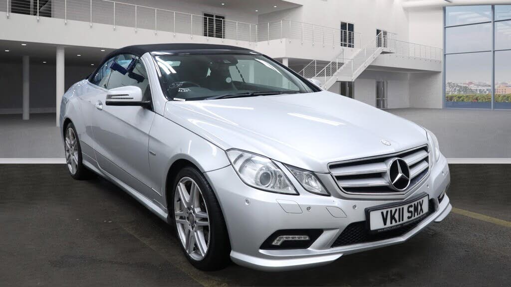 2011 Mercedes-Benz E-Class 2.1TD E250 CDI Sport 2.1CDI Blue F Cabriolet 2d