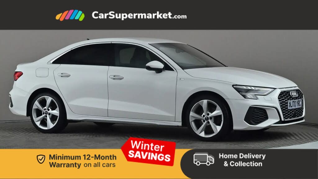 2020 Audi A3 1.0 30 TFSI S Line (110ps) Saloon 4d