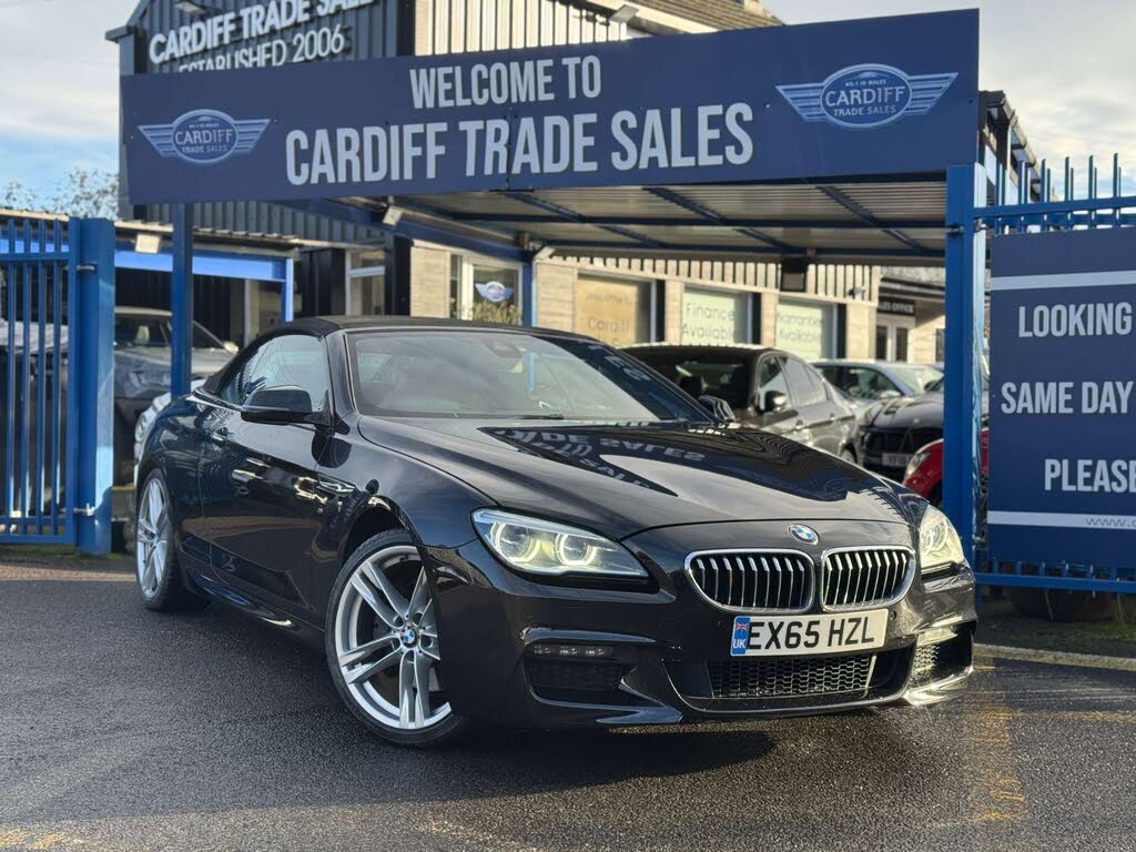 2015 BMW 6 Series 3.0TD 640d M Sport Convertible 2d