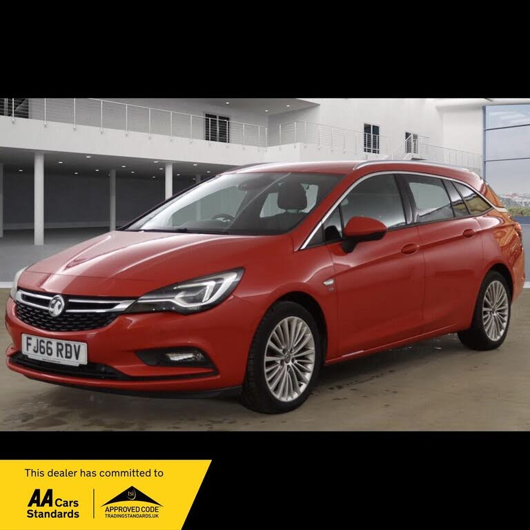 2016 Vauxhall Astra 1.4i 16v Turbo Elite Nav (150ps) (s/s) Sport Tourer Auto