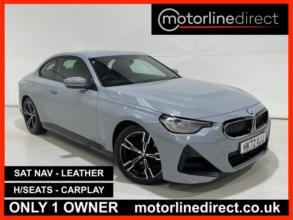 2022 BMW 2 Series 2.0 220i M Sport (181bhp) Coupe 2d Auto