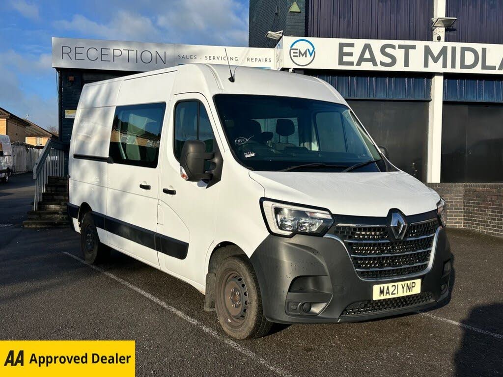 2021 Renault Master 2.3dCi MM35 135 Business+ (Eu6dT) Crew 7 Seats