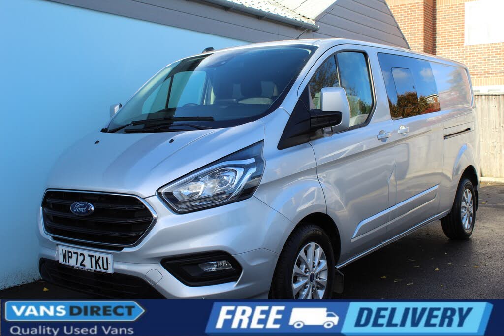 2022 Ford Transit Custom 2.0TDCi 320 L2H1 Limited (170PS)(EU6dT) Double Cab-in-Van auto