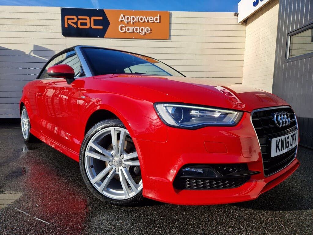 2016 Audi A3 Cabriolet 1.4 TFSI S Line Nav (s/s)