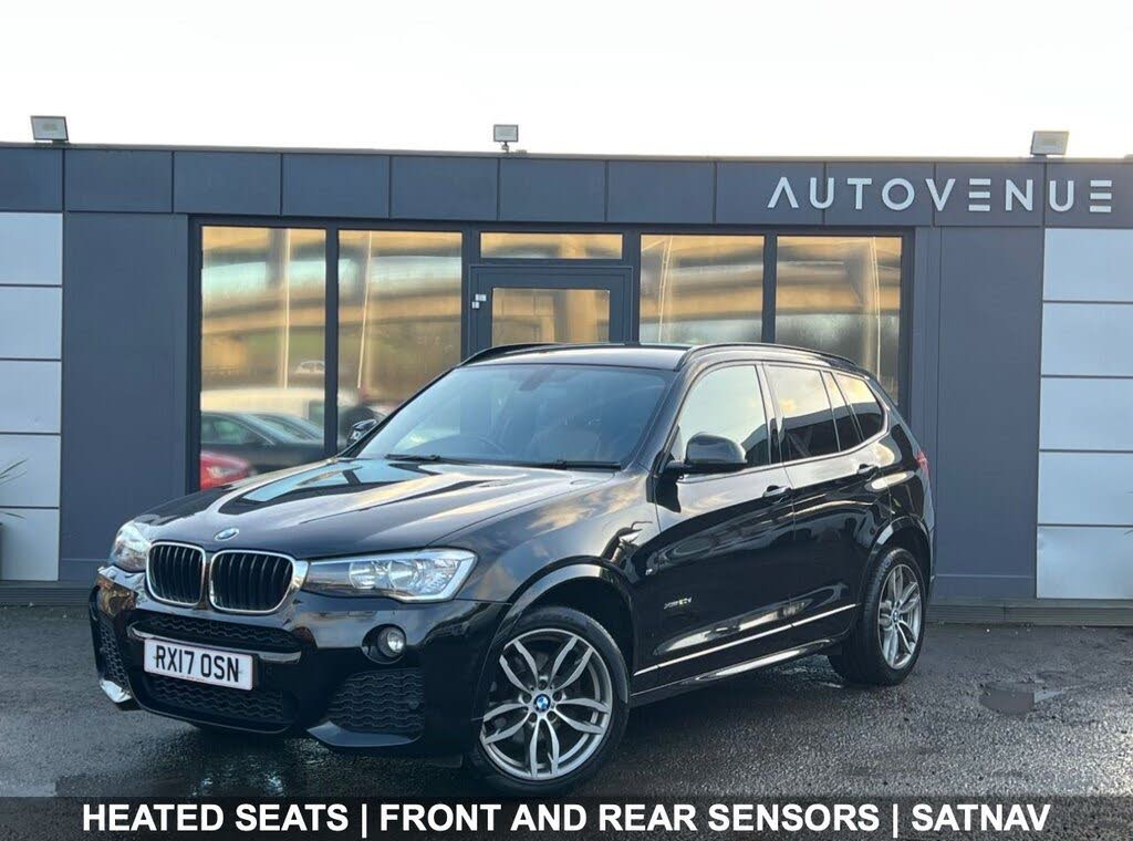 2017 BMW X3 2.0TD xDrive20d M Sport (190bhp)