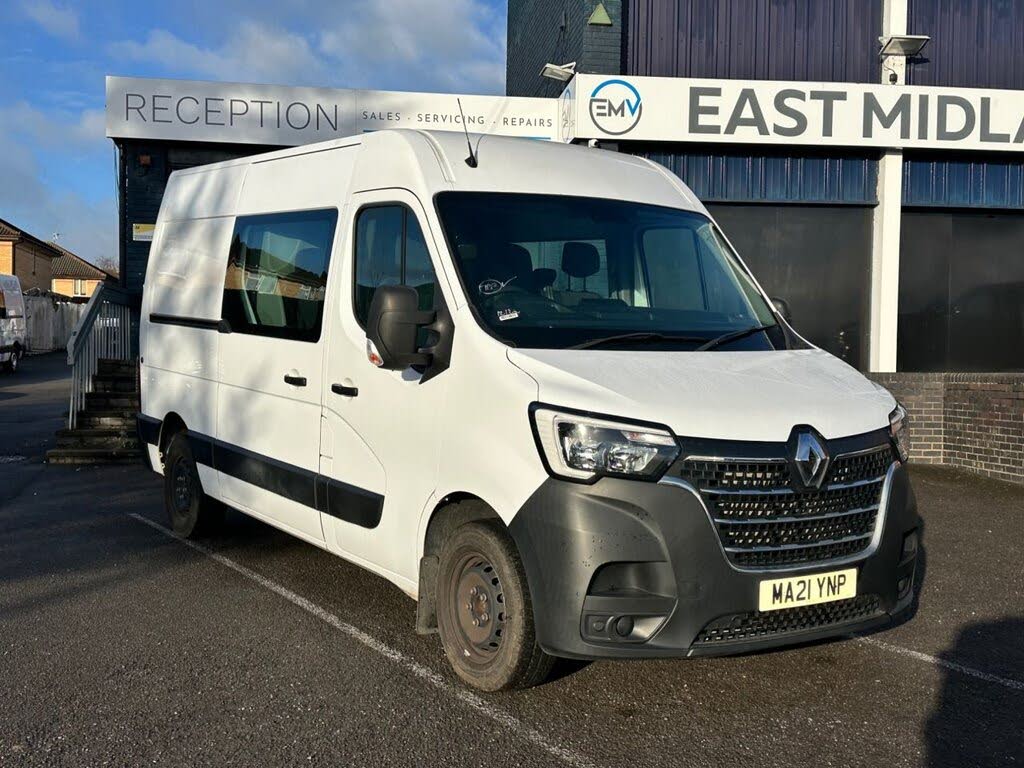 2021 Renault Master 2.3dCi MM35 135 Business+ (Eu6dT) Crew 7 Seats