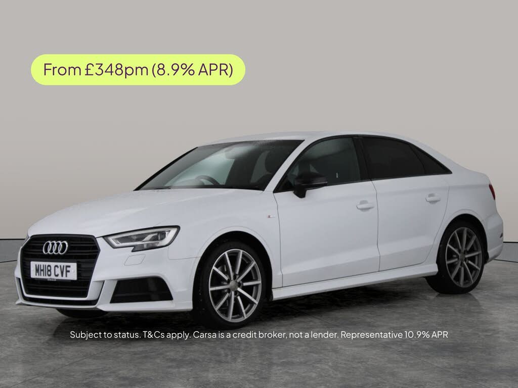 2018 Audi A3 1.5 35 TFSI Black Edition Saloon 4d S Tronic