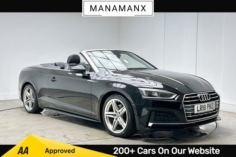 2018 Audi A5 2.0 TFSI S Line (190ps) Cabriolet 2d