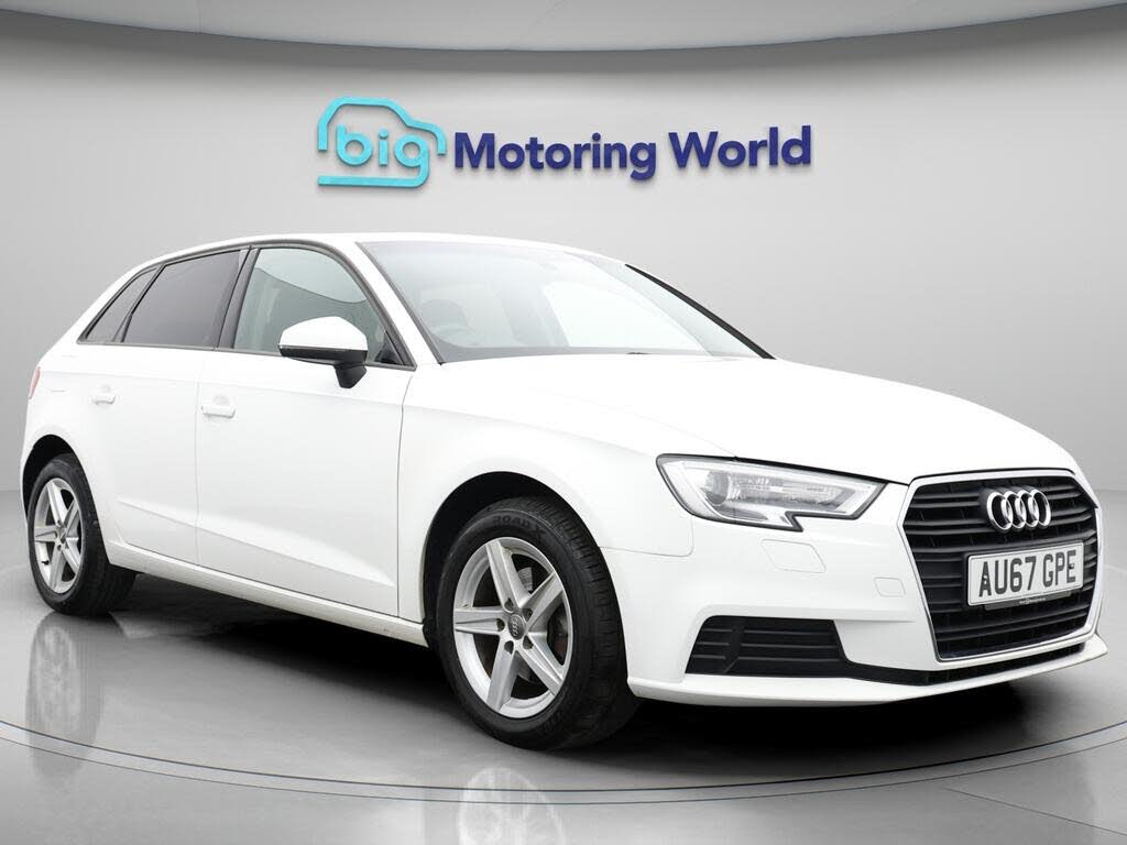 2017 Audi A3 1.0 TFSI SE Sportback 5d S Tronic