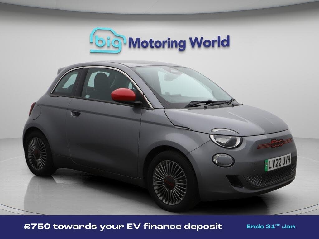 2022 Fiat 500 E RED (93bhp)