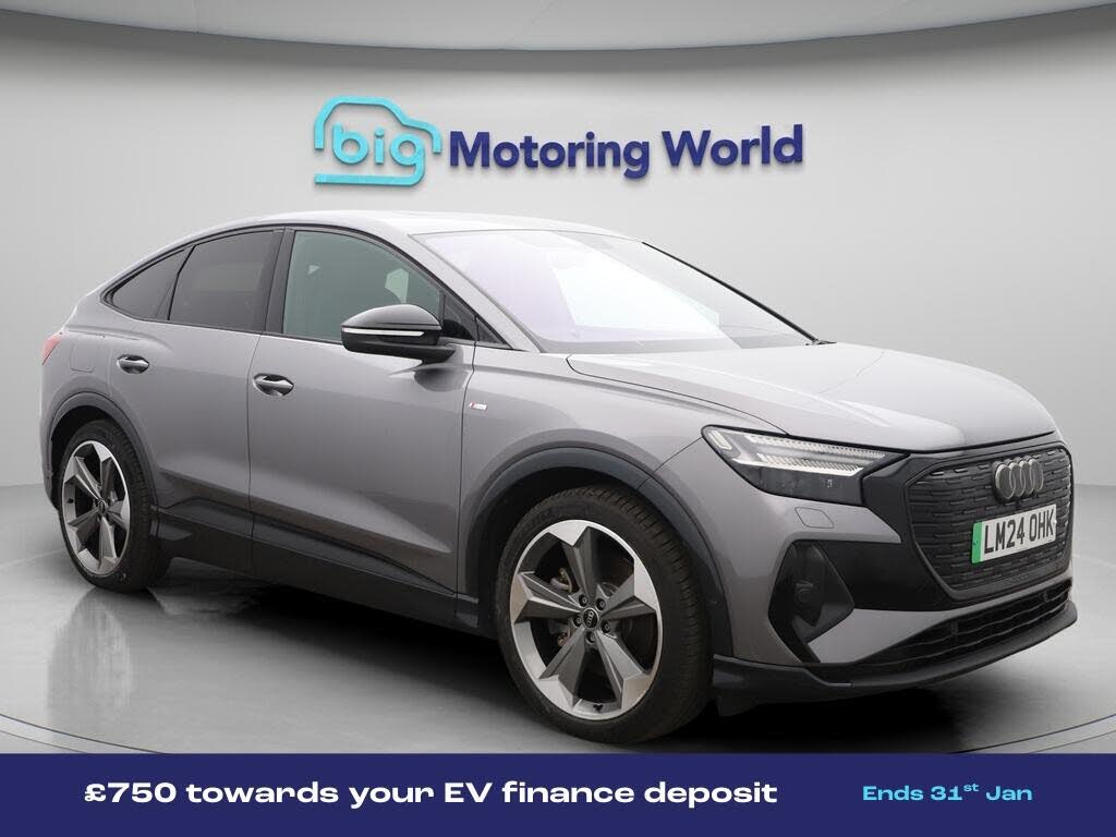 2024 Audi Q4 E-Tron 45E Black Edition Sportback Auto