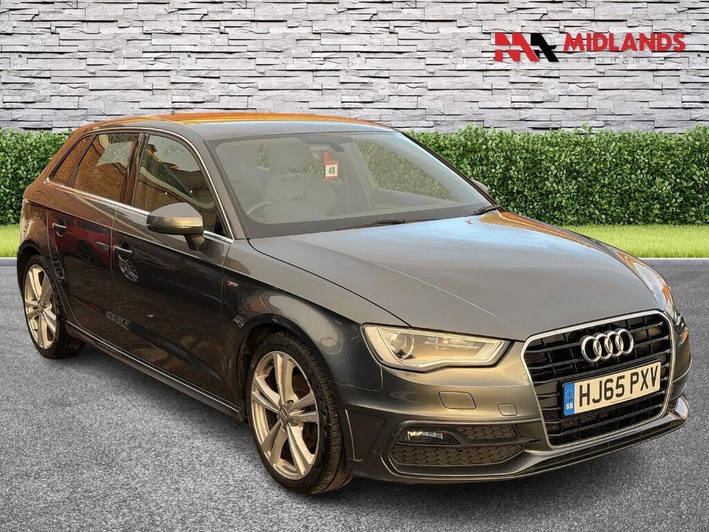 2015 Audi A3 1.6TDI S Line Nav Sportback 5d