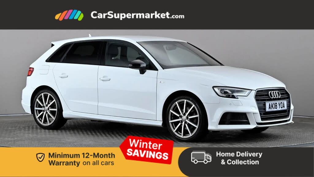 2018 Audi A3 1.5 TFSI Black Edition Sportback 5d S Tronic