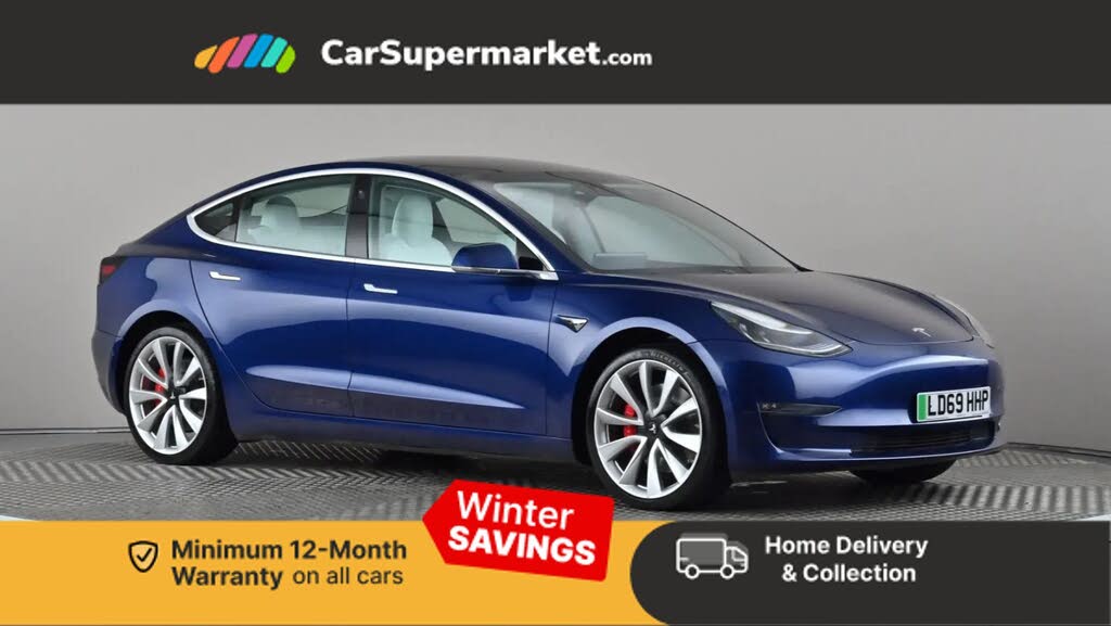 2019 Tesla Model 3 E 4X4 (Performance Pack)
