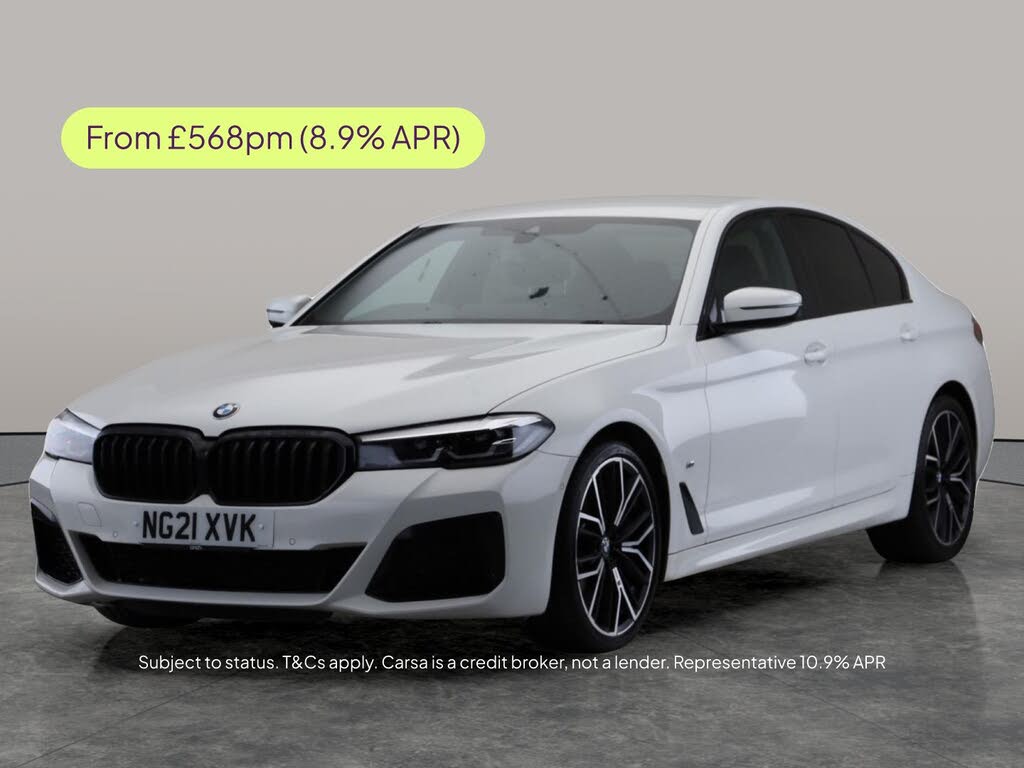 2021 BMW 5 Series 3.0TD 530d xDrive M Sport (MHT) Saloon 4d