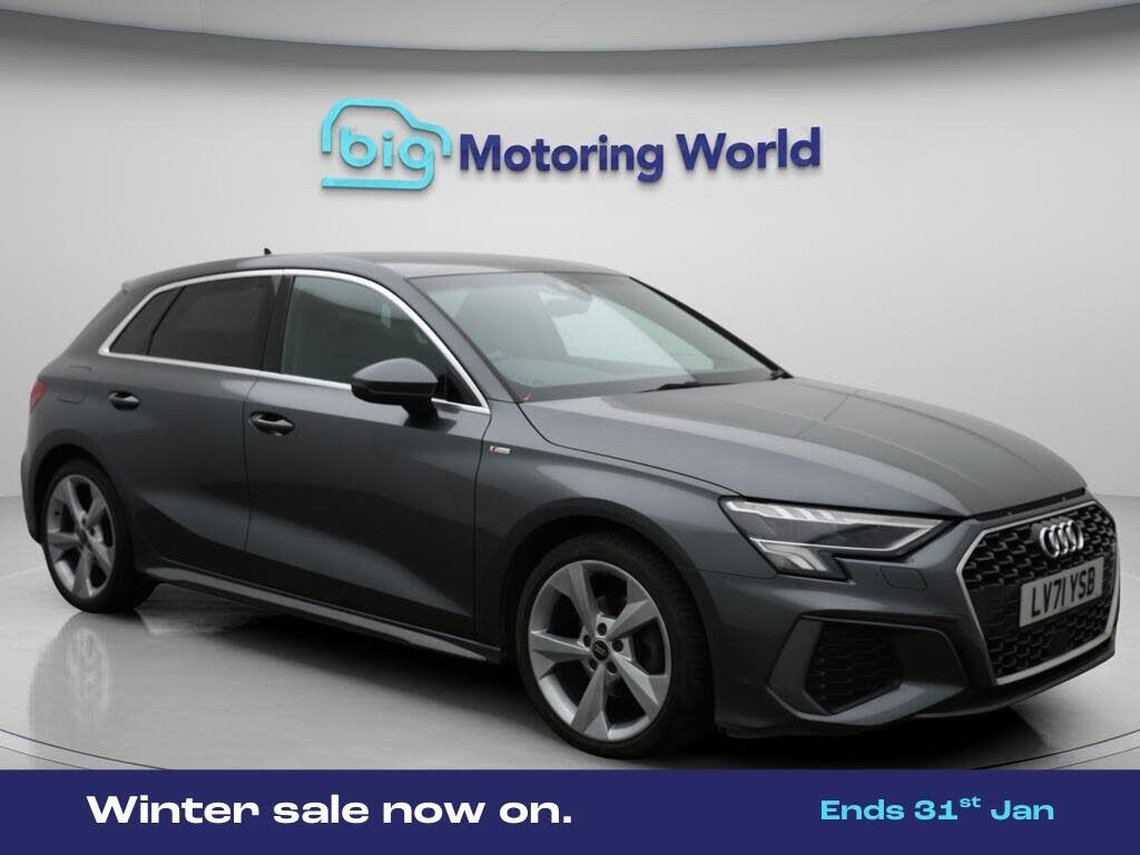 2022 Audi A3 1.5 35 TFSI S Line Sportback 5d