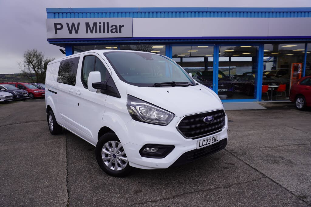 2023 Ford Transit Custom 2.0TDCi 320 L1H1 Limited (130PS)(EU6d) Double Cab-in-Van 1997cc auto