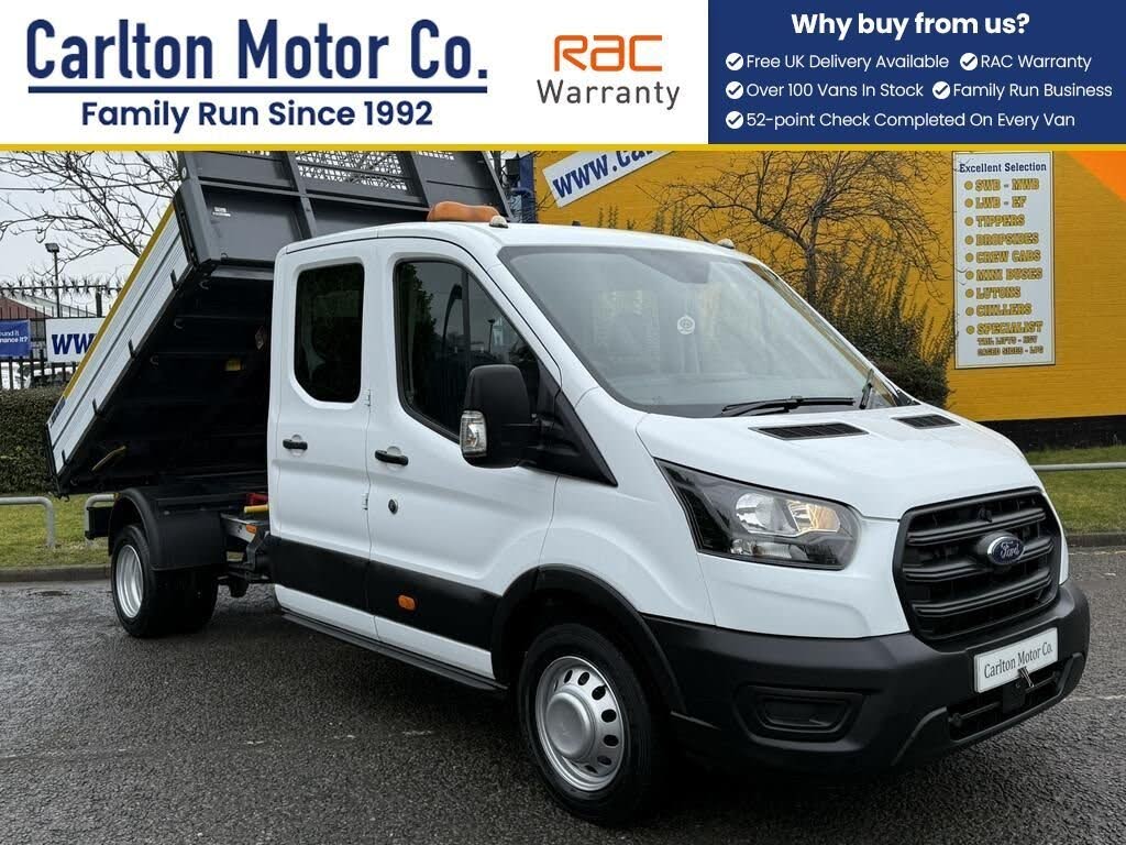 2020 Ford Transit 2.0TDCi 350 L3H1 Leader (130PS)(EU6dT) RWD Double Cab