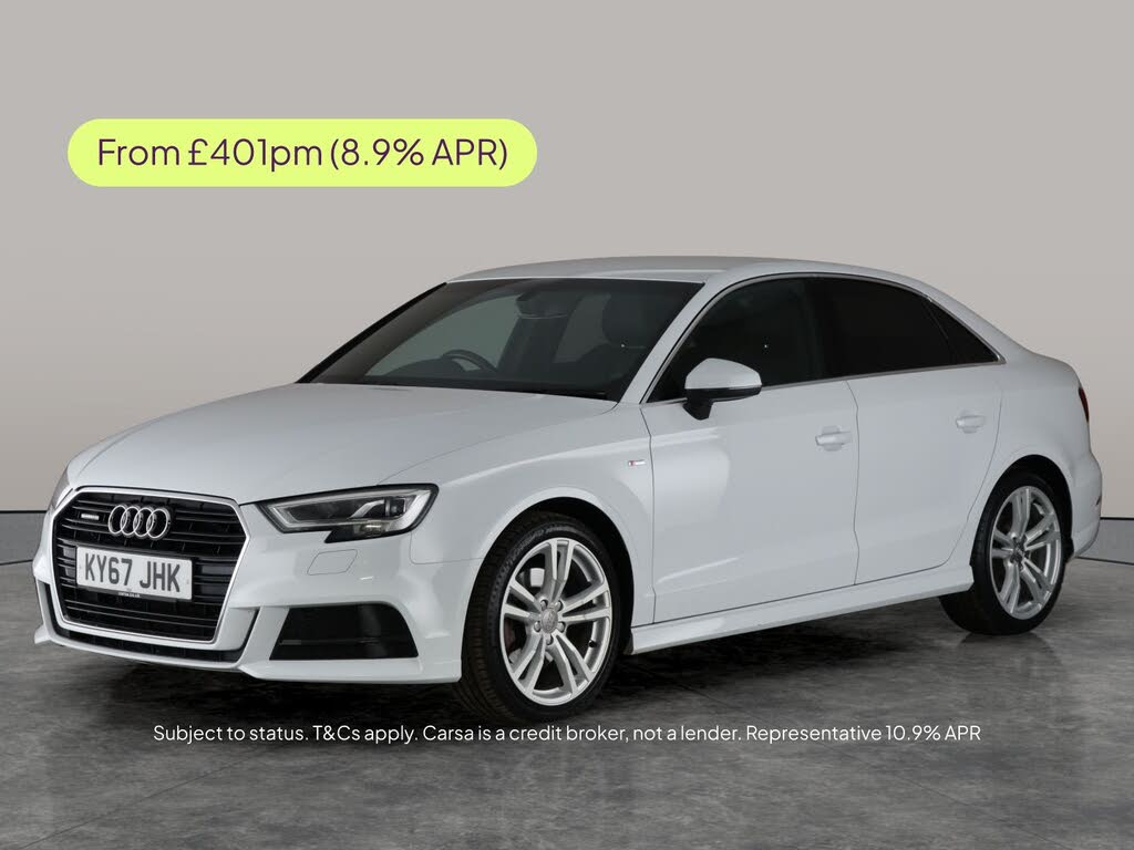 2017 Audi A3 2.0 TDI quattro S Line (184ps) Saloon 4d Tronic