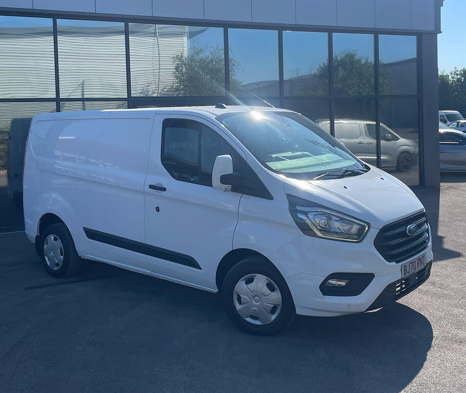 White 2020 Ford Transit Custom Van Front-wheel drive Manual