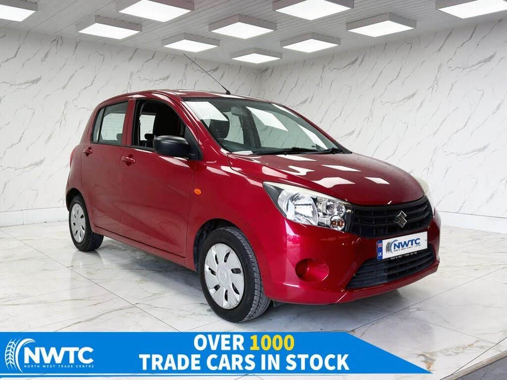Red 2018 Suzuki Celerio Hatchback Front-wheel drive Manual