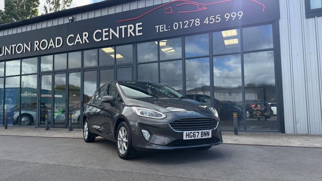 Grey 2017 Ford Fiesta Hatchback Front-wheel drive Manual