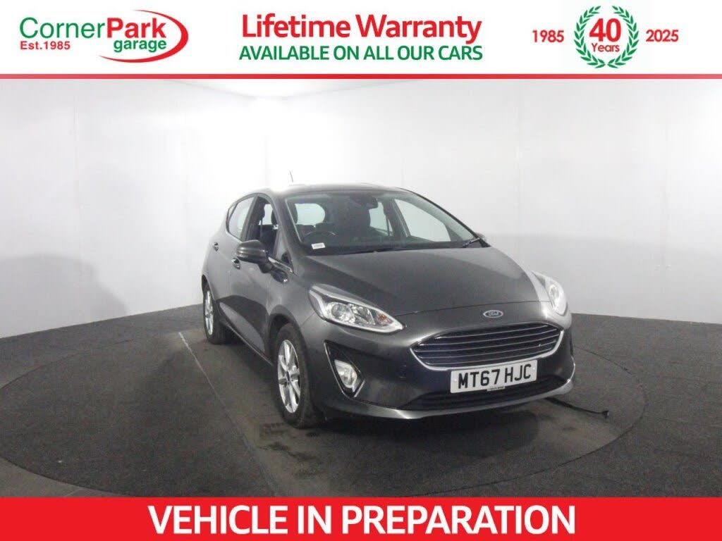 Grey 2018 Ford Fiesta Hatchback Front-wheel drive Manual