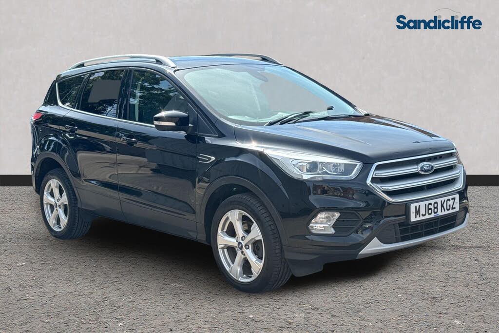 Black 2018 Ford Kuga SUV/Crossover Front-wheel drive Manual