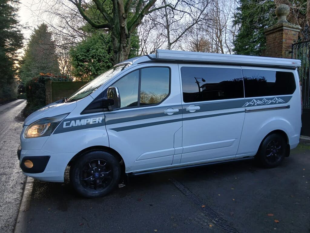Frozen White 2014 Ford Transit Custom Van Front-wheel drive Manual