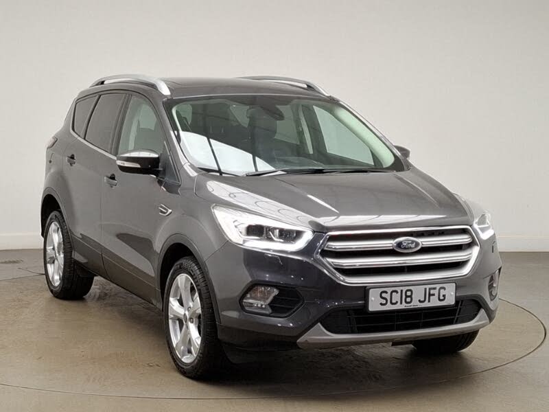 Grey 2018 Ford Kuga SUV/Crossover Front-wheel drive Manual